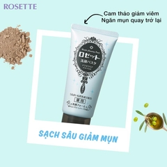 Sữa Rửa Mặt Rosette Cho Từng Làn Da Face Wash Pasta Acne Clear 120g