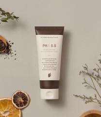 Sữa Rửa Mặt Tẩy Tế Bào Chết Byvibes Wonder Bath PHA 5.5 PH Balancing PHA Cleansing Foam
