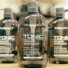 (Nội Địa Nhật) Dầu Gội , Xả Bạc Hà Mát Lạnh  PHARMAACT Tonic  Dành Cho Nam 600ml