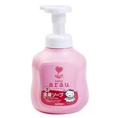 Sữa Tắm Gội Arau Baby Nhật Bản 450ml