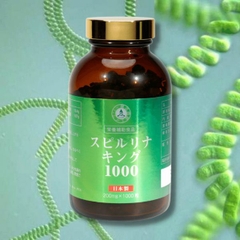 Tảo xoắn Spirulina King 100% Ably 1000 viên (Nội địa Nhật Bản)
