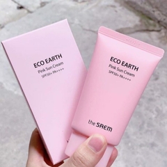Kem Chống Nắng THE SAEM ECO EARTH PINK SUN CREAM EX SPF 50+ PA++++ 50ml