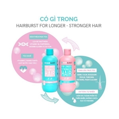 Set Gội Xả HAIRBURST Kích Thích Tóc Mọc Dài Hơn Chắc Khỏe Hơn 350ml/Chai