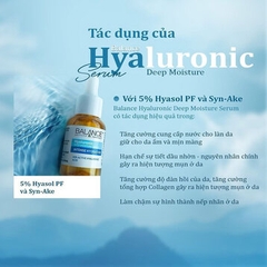 Tinh Chất Balance Active Formula Dưỡng Ẩm Da 30ml Hyaluronic Deep Moisture Serum