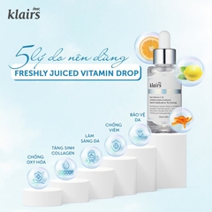 Tinh Chất Klairs Vitamin C Dưỡng Sáng Da, Mờ Thâm 35ml Freshly Juiced Vitamin Drop