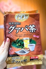 Trà Giảm Cân Lá Ổi Orihiro Guava Tea Nhật Bản 60 Gói