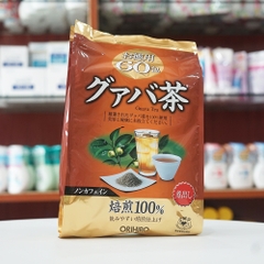 Trà Giảm Cân Lá Ổi Orihiro Guava Tea Nhật Bản 60 Gói