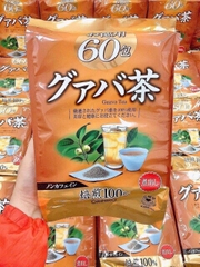 Trà Giảm Cân Lá Ổi Orihiro Guava Tea Nhật Bản 60 Gói