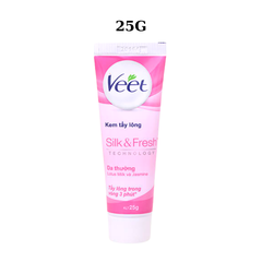 Kem Tẩy Lông Cho Da Thường Veet Silk Fresh 25g/50g