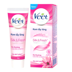 Kem Tẩy Lông Cho Da Thường Veet Silk Fresh 25g/50g