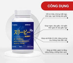 Viên Uống Hỗ Trợ Ngủ Ngon SLEEPY FUJINA Nhật Bản 80 Viên