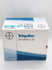 Thuốc Tránh Thai Nhật Bản Triquilar Bayer, Thuốc Tránh Thai Hàng Ngày - Lẻ 1 Vỉ x 28 Viên