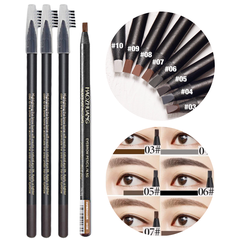 Chì Xé Kẻ Mày Haozhuang Phẩy Sợi Sắc Nét Chuyên Dùng Cho Makeup Trang Điểm Eyebrow Pencil 4.5g