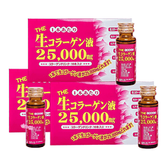 Combo 3 Hộp Nước Uống Đẹp Da Collagen Inter Techno Nhật Bản 25000mg - Hộp 10 Lọ x 50ml