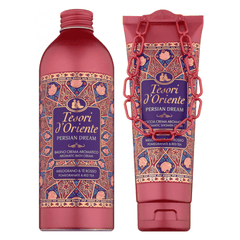 Combo Sữa Tắm Hương Nước Hoa Cao Cấp Tesori d'Oriente Giấc Mơ Ba Tư (Chai 500ml - Tuýp 250ml)