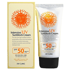Kem Chống Nắng 3W Clinic Dành Cho Mọi Loại Da SPF50+ PA+++ 70ml Hàn Quốc