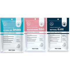 Lẻ 1 Miếng Mặt Nạ Dưỡng Trắng Phục Hồi Da PrettySkin Treatment Collection Mask 25ml- Hydra B5 / Glutathione / Retinol