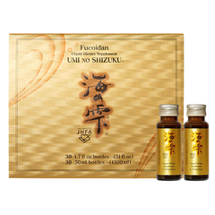 Fucoidan Umi No Shizuku Dạng Nước Hỗ Trợ Điều Trị Ung Thư 30 Chai x 50ml - Nội Địa Nhật Bản