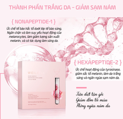 Lẻ 1 miếng mặt nạ dưỡng trắng da, chống lão hóa, dưỡng ẩm Weilaiya tinh chất hoa hồng, cỏ phục sinh 28ml