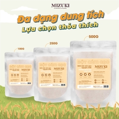 Combo Sữa rửa mặt Senka sạch sâu sáng da (trắng) & Bột cám gạo nguyên chất Mizuki trắng da bật tone