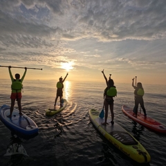 Tour Chèo SUP Bình Minh Trên Biển
