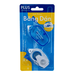 Băng dán Plus 120-V012 x.dương-HV