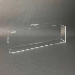 Kệ mica chữ L Enter TB101 270x40x80mm mica dày 2mm-SM