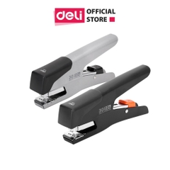 Bấm kim 3 Deli 0358 trợ lực (đen)-LA