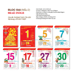 Lịch bloc đại 2027-ĐVA