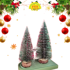 Noel-Cây thông tròn phủ tuyết 20cm 91-1903-JC