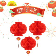 Lồng đèn nylon 30cm (2c)