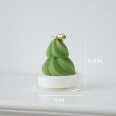Nến thơm Noel 3d đế mica-BL