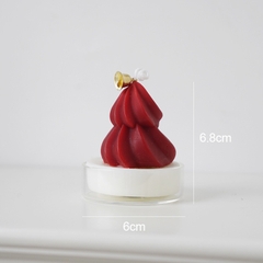 Nến thơm Noel 3d đế mica-BL