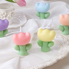 Nến thơm hoa tulip bầu-BL
