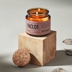 Nến thơm SOYAMOO Fragrance Archive 55g - Or - Teak Tobacco