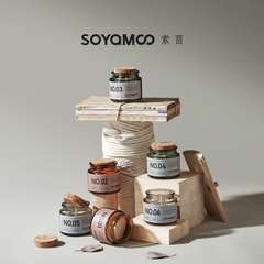 Nến thơm SOYAMOO Fragrance Archive 55g - Or - Teak Tobacco