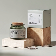 Nến thơm SOYAMOO Fragrance Archive 55g - Or - Teak Tobacco