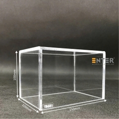 Hộp mica không nắp Enter TB601 100x150x100mm mica dày 5mm-SM