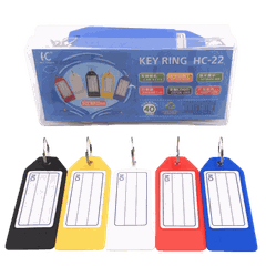 Móc khóa HC-22 40pcs 80x32mm-KTN/TM