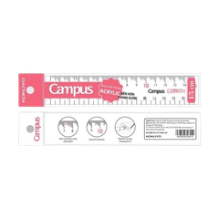 Thước Campus 15cm RL-EZM-A15-208
