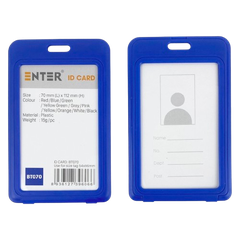 Bảng tên Enter BT070 54x86mm 2 mặt đứng x.dương-SM