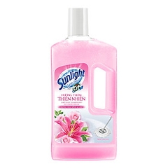 Nước lau sàn Sunlight hoa lily nhài tây(hồng) 997ml-HN/AN/P