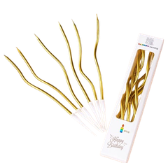 Nến xoắn nhũ dài 6c-ĐA