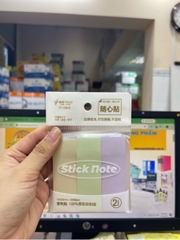 Notes 3x3 TY-8868 3 cột màu pastel