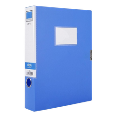 File hộp nhựa 5,5cm Deli 31115-VN-LA