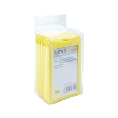 Bảng tên Enter BT060 5.4x8.6cm 1 mặt đứng vàng-SM