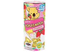 Bánh gấu Lotte Koal March hương dâu 37g-GL
