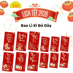 Bao lì xì đỏ dày 6974/6976-HQ