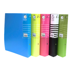 Bìa còng nhẫn Plus A4S 98-V064-đen-VT/HV