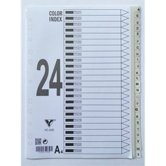 Phân trang nhựa 24 chữ VC-020-AĐ